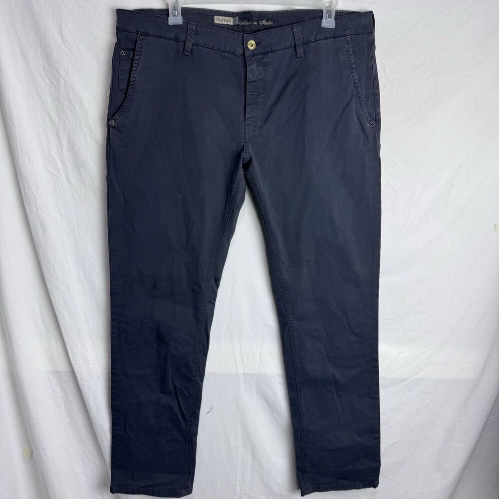 Re-HasH Canaletto Italian Men's Gray Stretch Jeans Size 44 NWT $218
